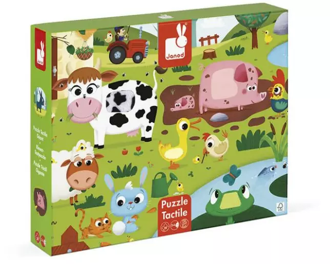 Janod Puzzle die Tiere auf der Farm