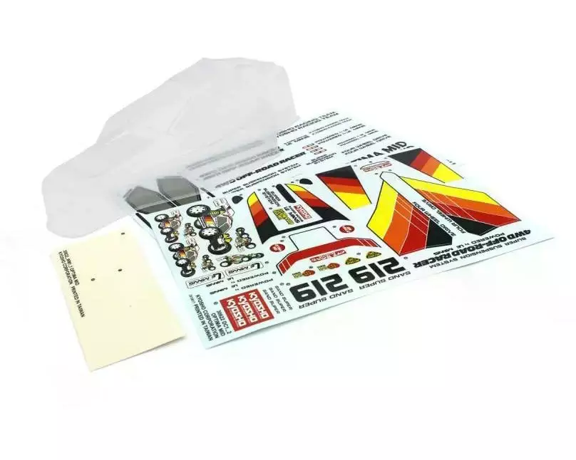 Kyosho Karosserie Optima Mid Buggy unlackiert, 1:10