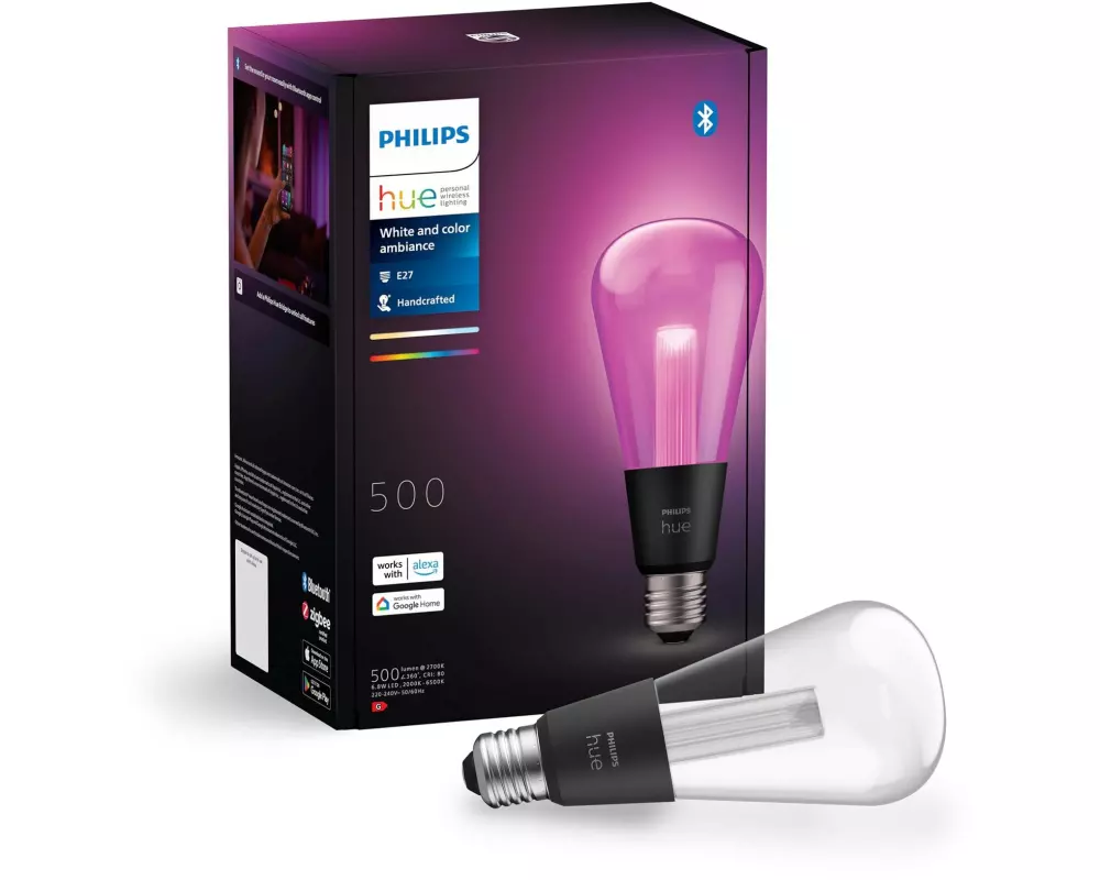 Philips Hue White & Color Ambiance Lightguide Giant Edison ST72 E27