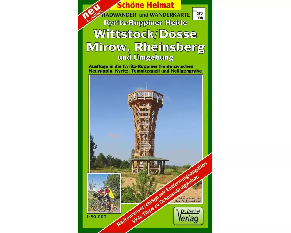 Kyritz-Ruppiner Heide, Wittstock/Dosse, Mirow, Rheinsberg und Umgebung