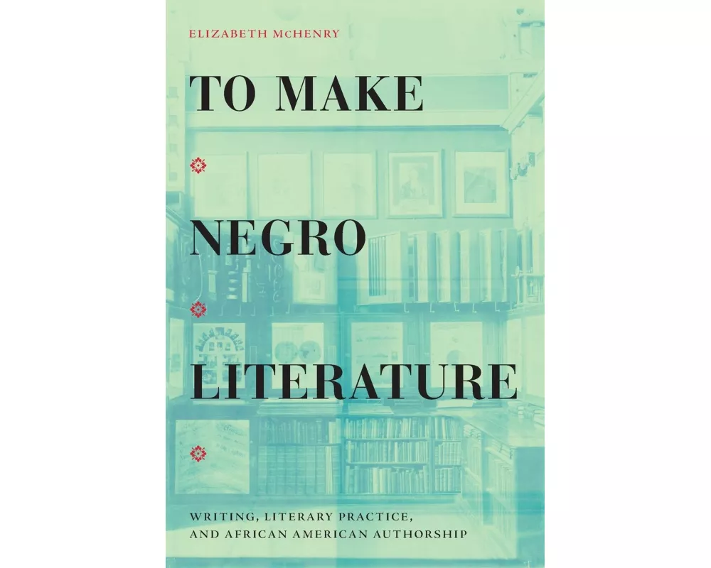 To Make Negro Literature