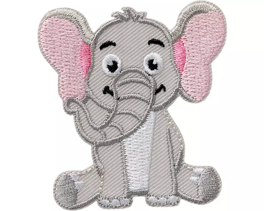 Mono-Quick Aufbügelbild Elefant 1 Stück