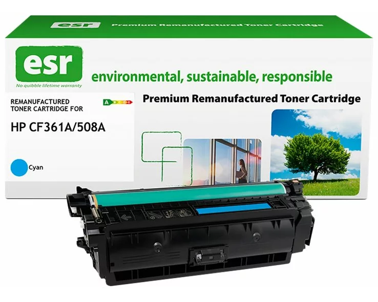 ESR Toner cartridge compatible with HP CF361A cyan remanufactured 5.000 pages
