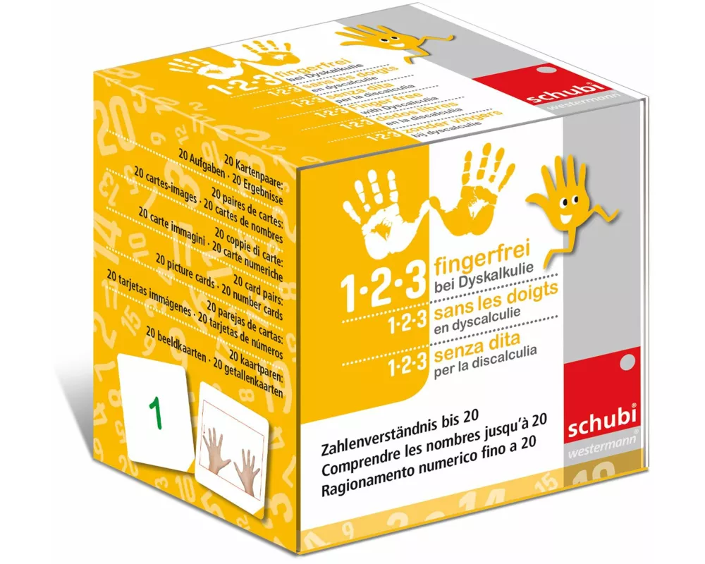 1-2-3 fingerfrei bei Dyskalkulie 1 - Zahlenverst.
