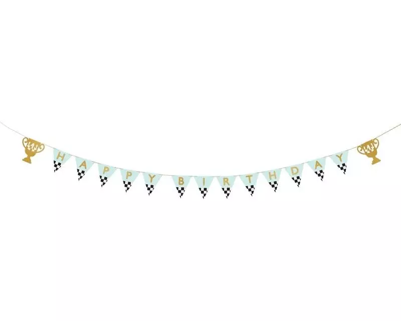 Partydeco Girlande Auto 2.5 m