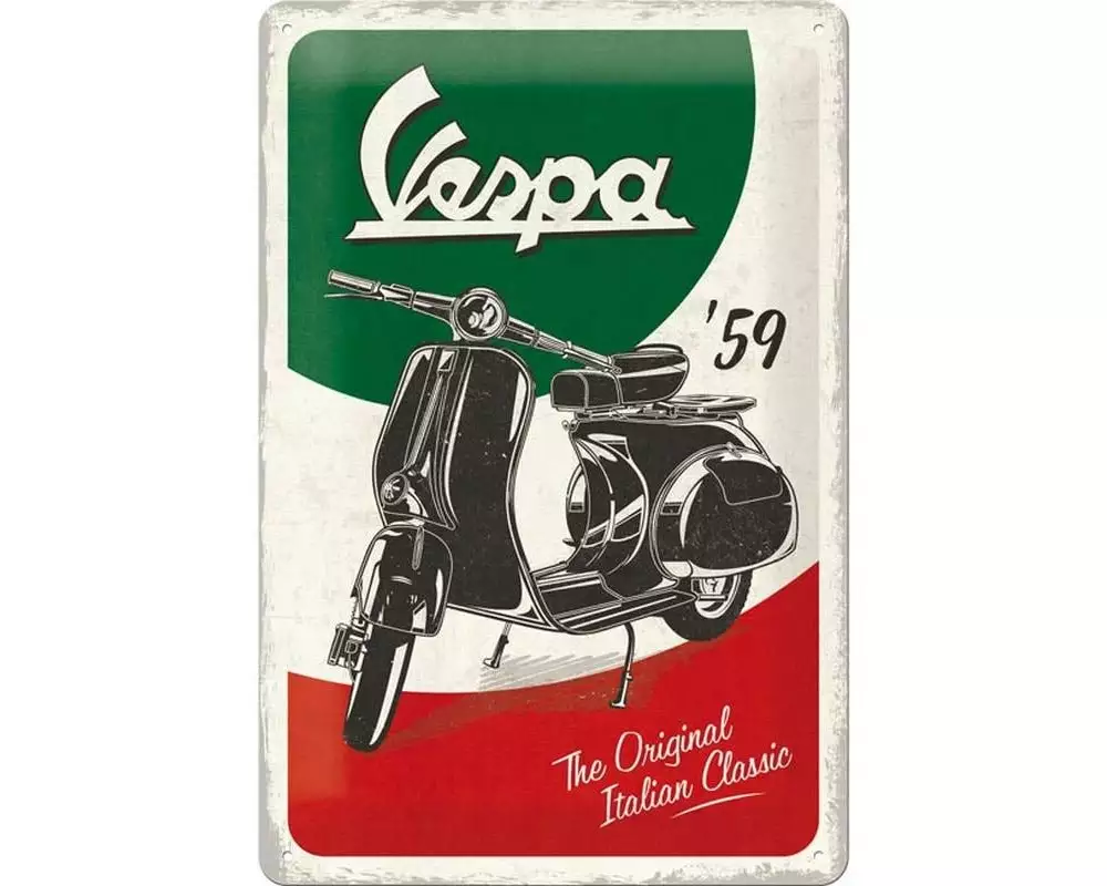 Nostalgic Art Schild Vespa 20 x 30 cm, Metall