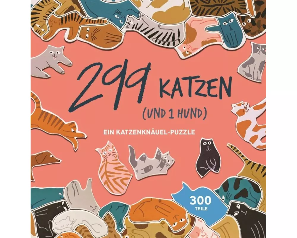 299 Katzen (und 1 Hund)