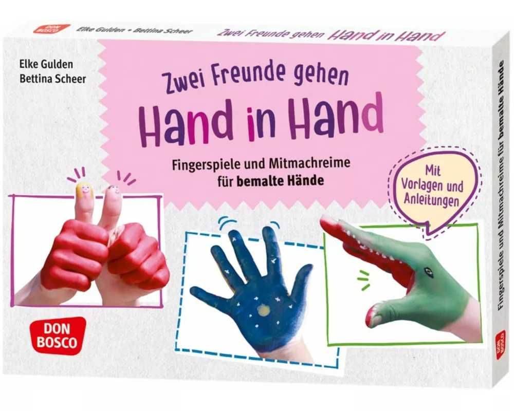 Zwei Freunde gehen Hand in Hand