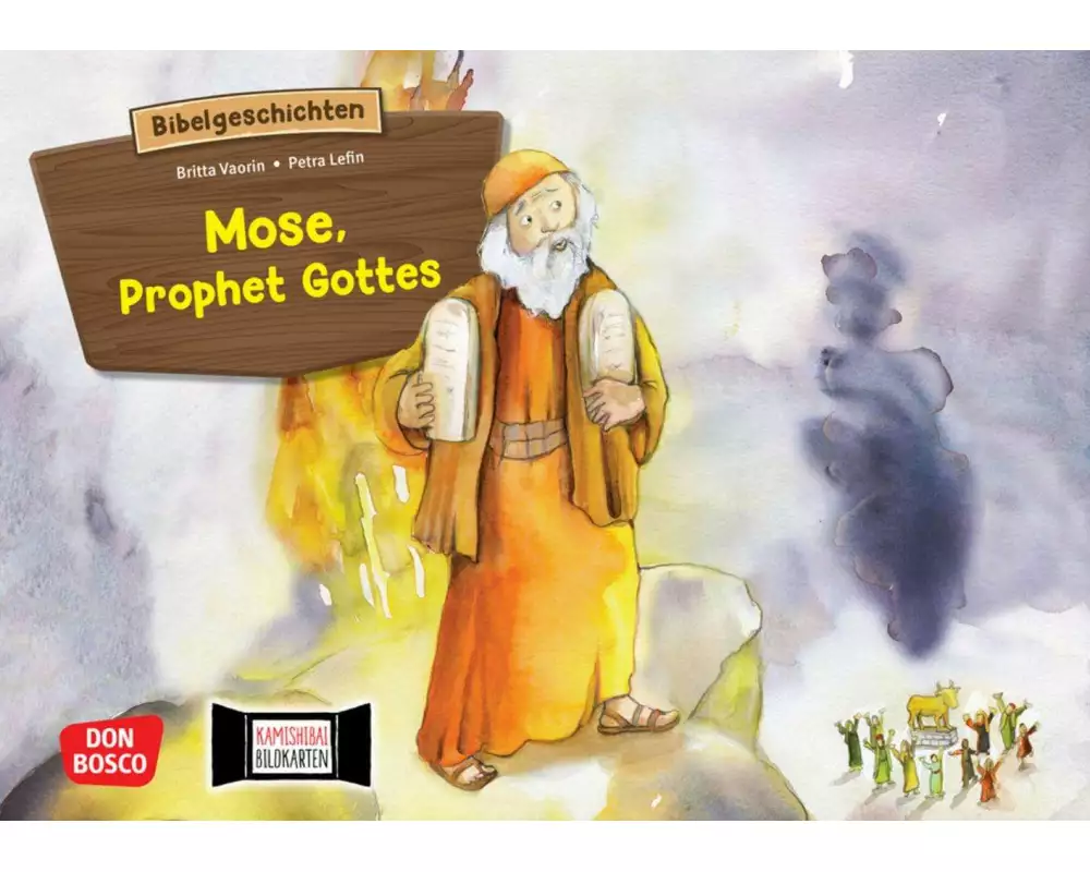 Mose, Prophet Gottes. Kamishibai Bildkartenset