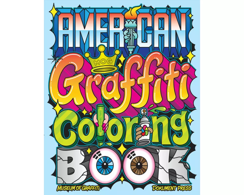 American Graffiti Coloring Book