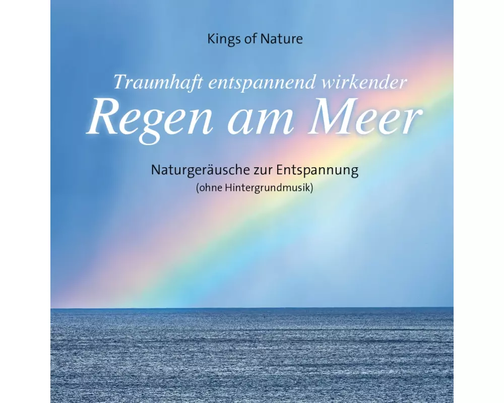 Regen am Meer