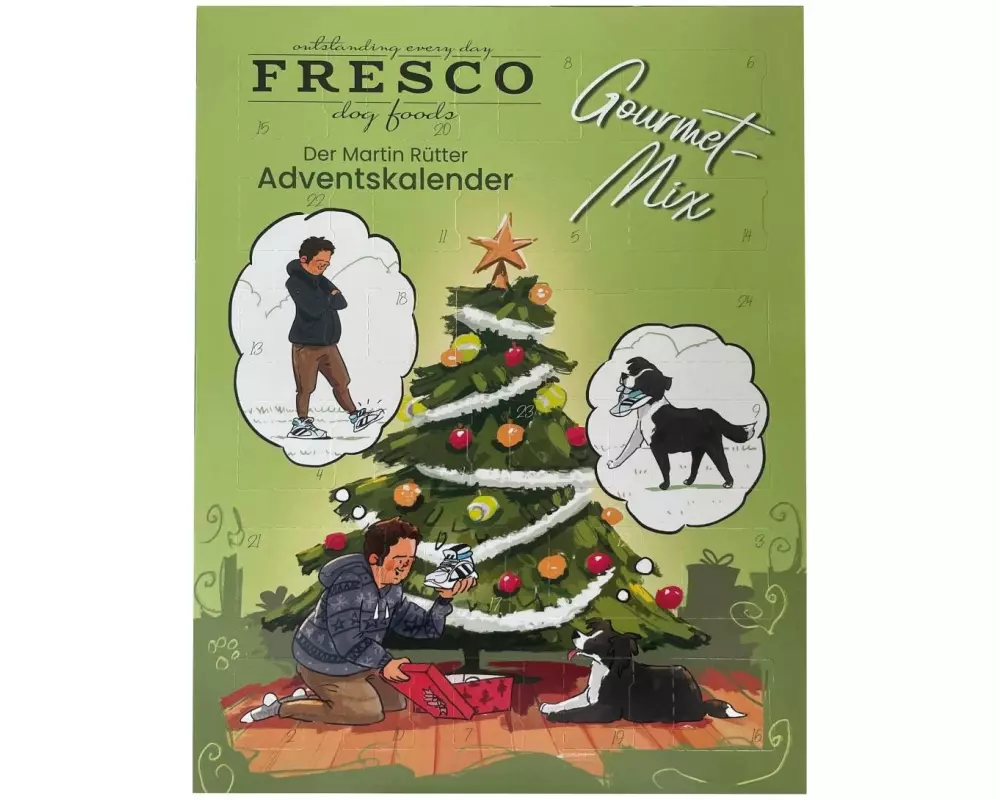 FRESCO Martin Rütter Adventskalender Gourmet Mix