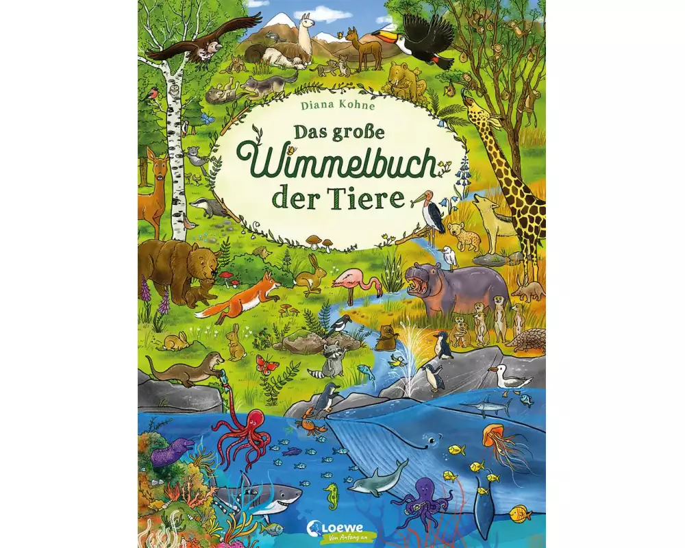 Das große Wimmelbuch der Tiere
