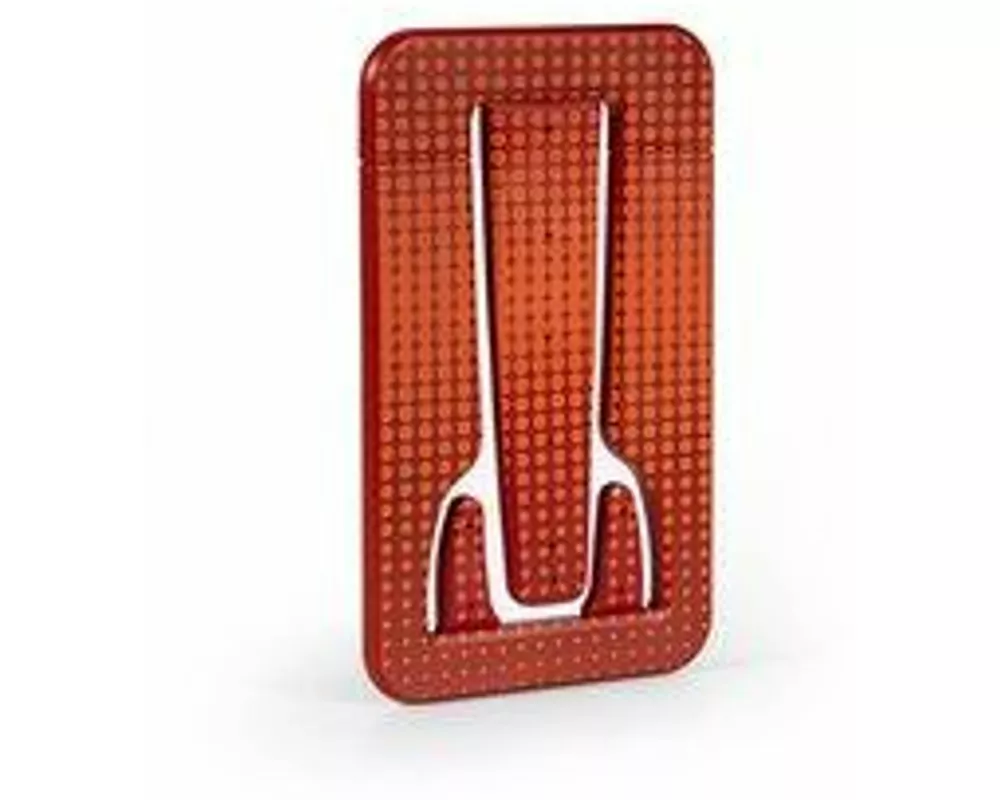 Flexistand Pro (Red Dots) - flexibler Tablethalter - für alle Handys und Tablets - superflach - stufenlos verstellbar - hochkant und quer - passt in j