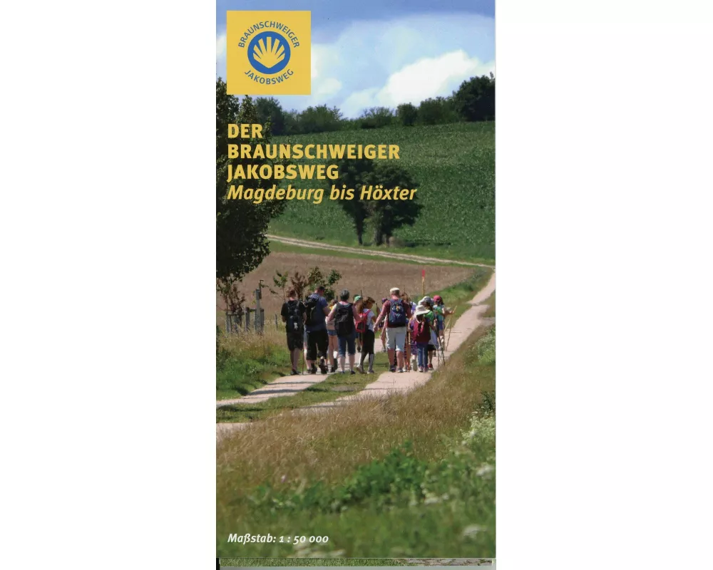 Wanderkarte Der Braunschweiger Jakobsweg 1:50 000