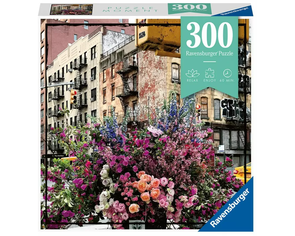 Erwachsenenpuzzle 300 Teile - Blumen in New York