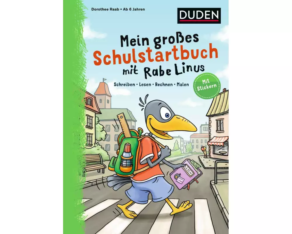 Mein großes Schulstartbuch mit Rabe Linus