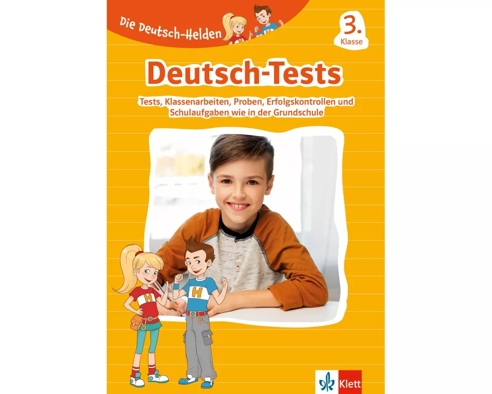 Die Deutsch-Helden: Deutsch-Tests 3. Klasse