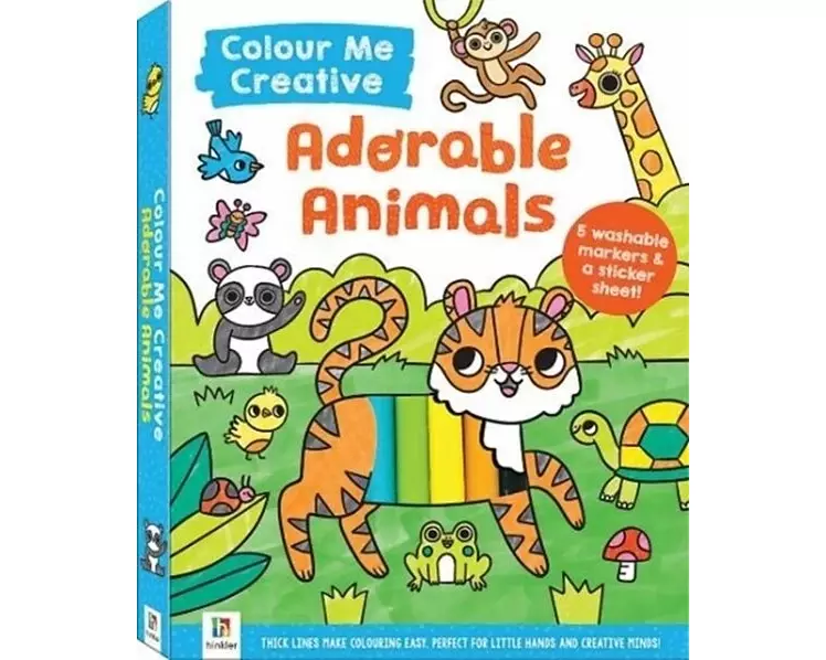 Colour Me Creative: Adorable Animals