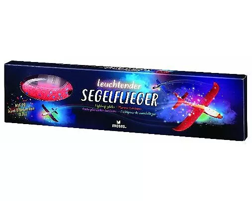 Leuchtender Segelflieger (mit LEDs)