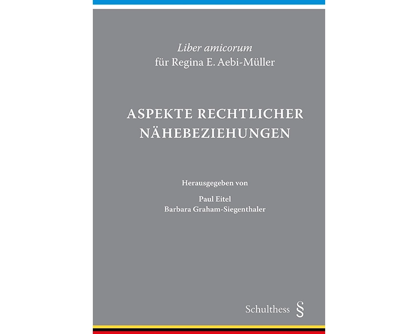 Aspekte rechtlicher Nähebeziehungen