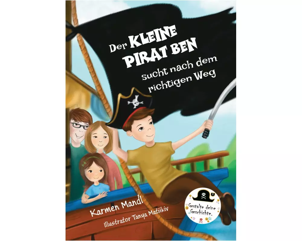 Der kleine Pirat Ben sucht nach dem richtigen Weg