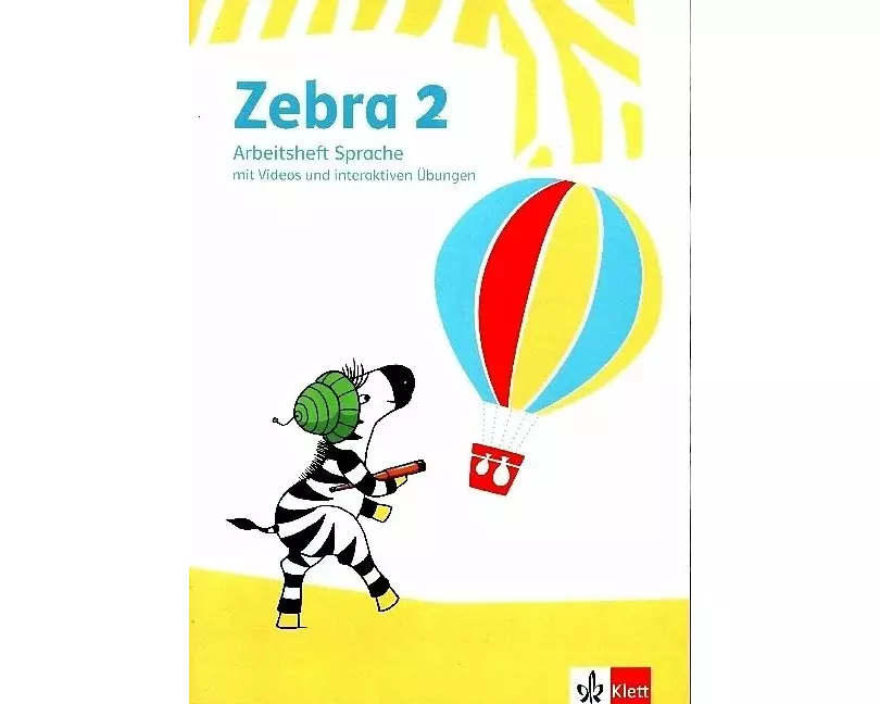 Zebra 2. Arbeitsheft Sprache mit digitalen Medien Klasse 2