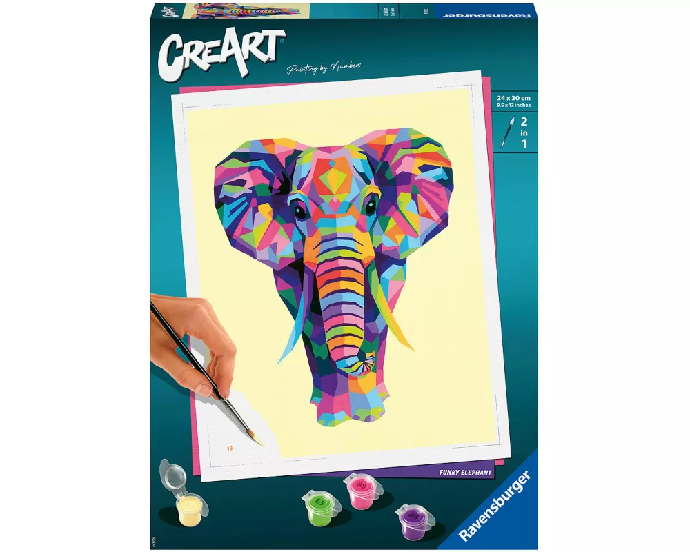 CreArt Adults Trend - Funky Elefant