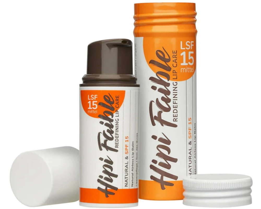 Hipi Faible Lip Balm Natural & SPF 15 6 ml
