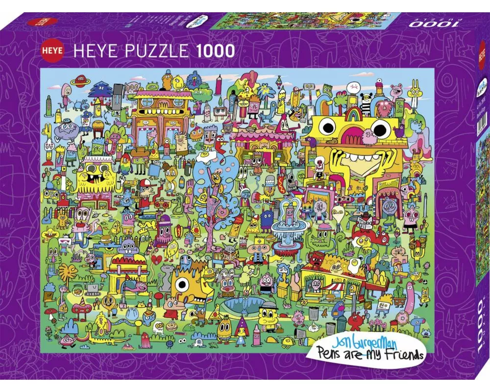 Doodle Village Puzzle