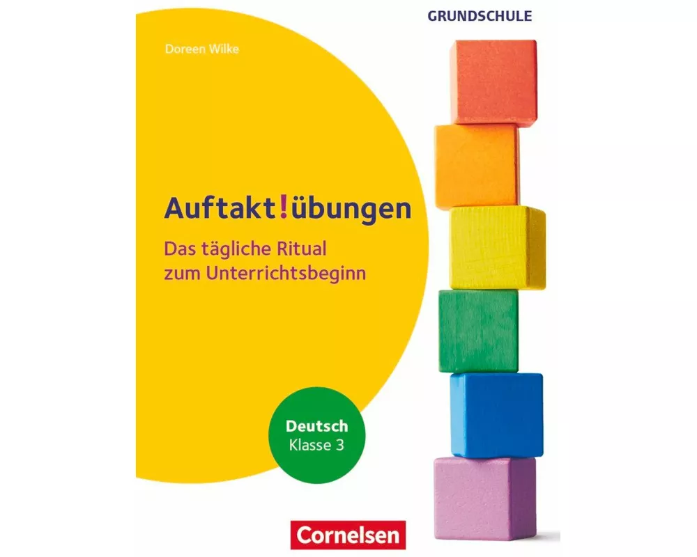 Auftaktübungen, Klasse 3, Deutsch, Das tägliche Ritual zum Unterrichtsbeginn, Buch