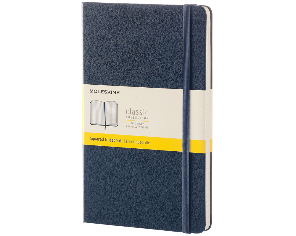MOLESKINE Notizbuch L A5 893762 kariert Saphir