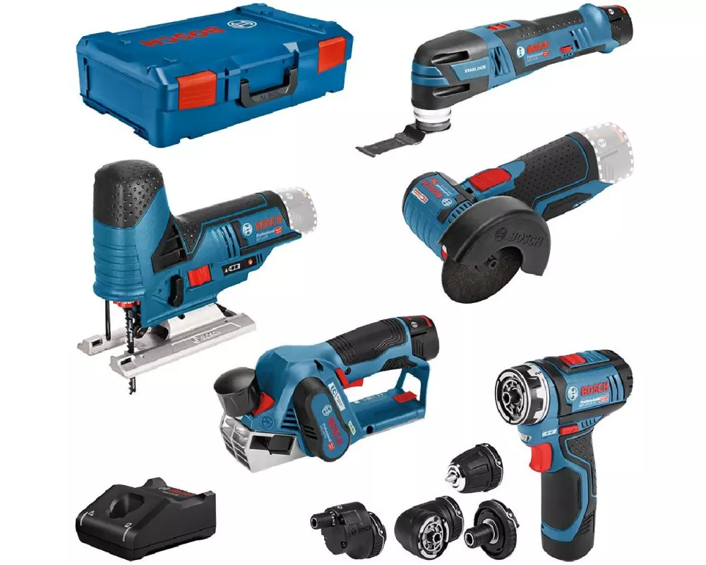 Bosch Professional Akku-Werkzeugset 12 V Combo Kit