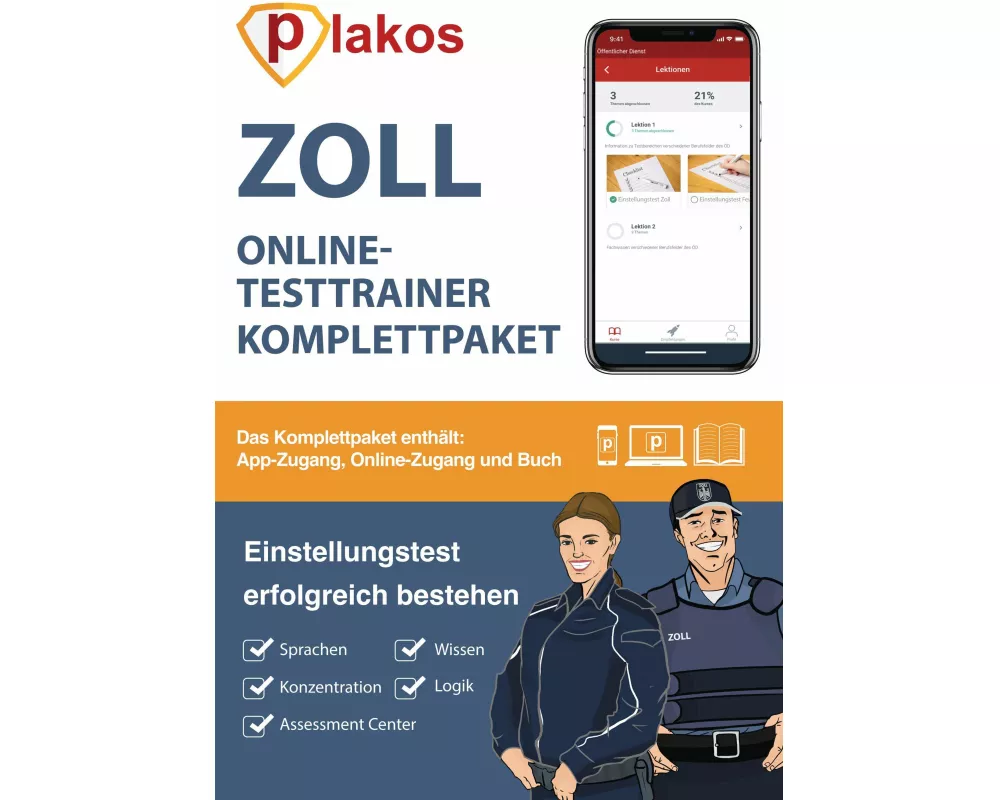 Zoll Einstellungstest Komplettpaket