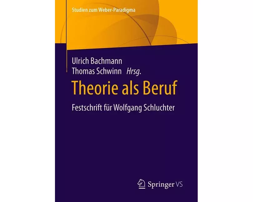 Theorie als Beruf