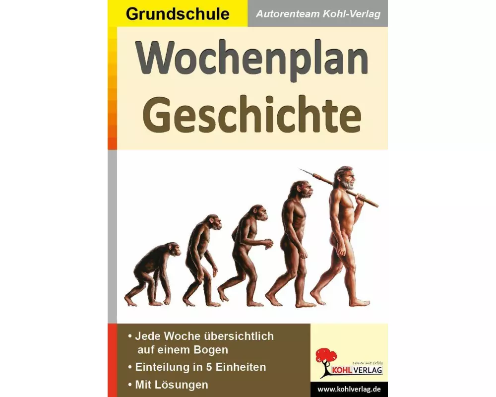 Wochenplan Geschichte