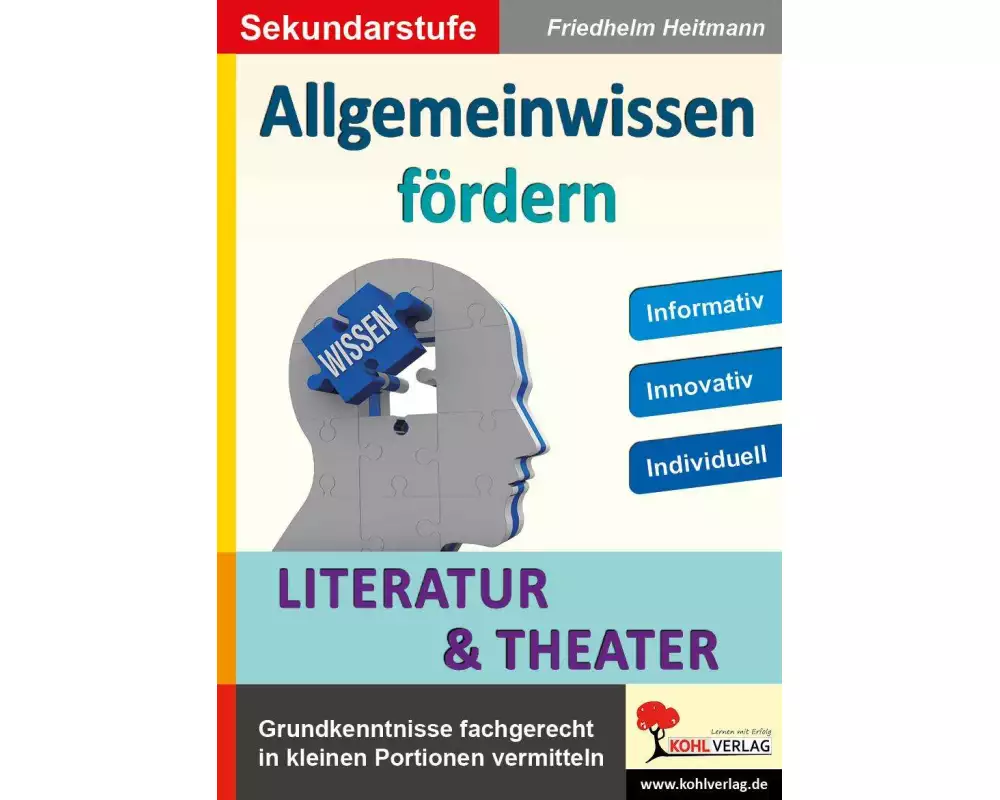 Allgemeinwissen fördern LITERATUR & THEATER