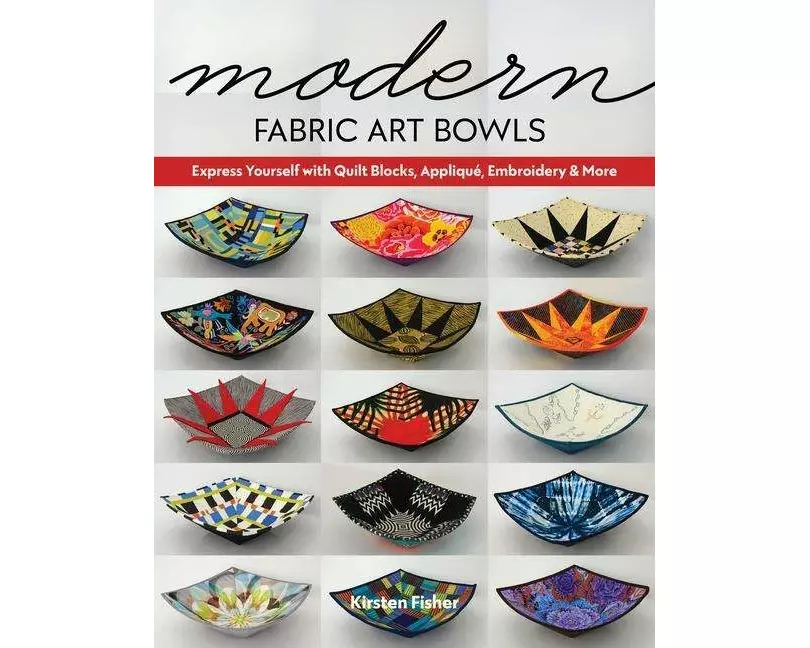 Modern Fabric Art Bowls