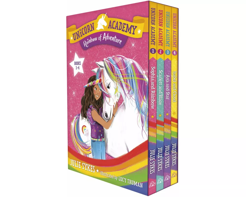 Unicorn Academy: Rainbow of Adventure Boxed Set (Books 1-4)