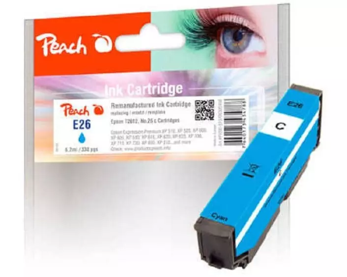 Peach Tinte Epson T2616/No.26 Cyan