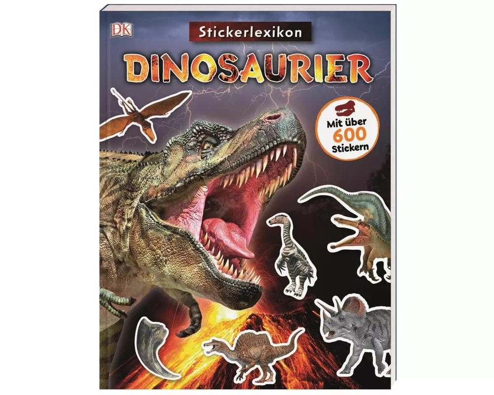 Sticker-Lexikon. Dinosaurier