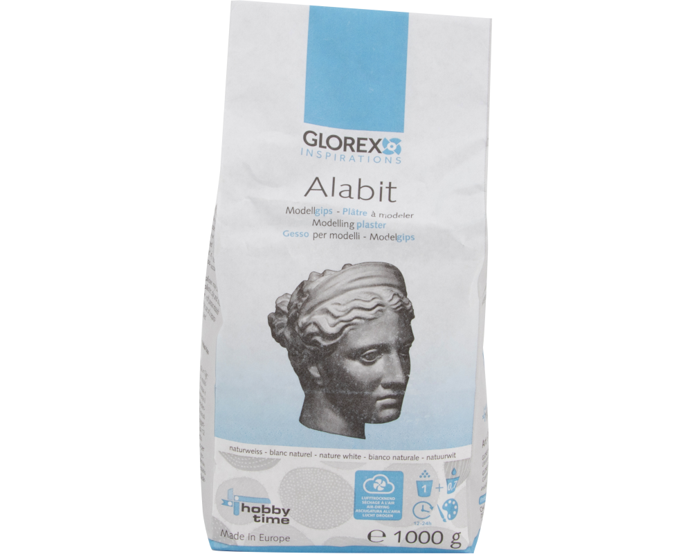 GLOREX Alabit Modellgips 1kg 62608429