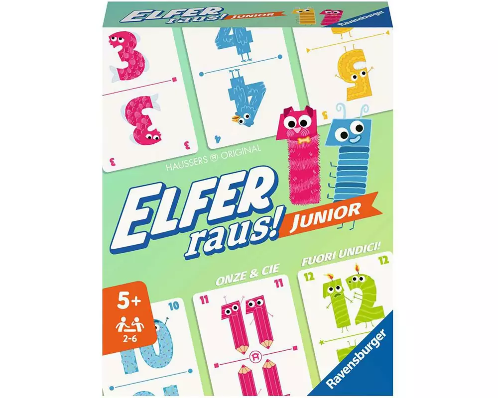 Ravensburger Kartenspiel Elfer raus! Junior