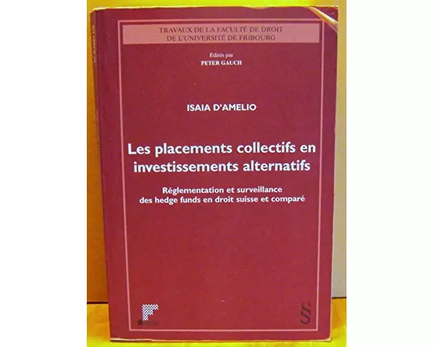 Les placements collectifs en investissements alternatifs