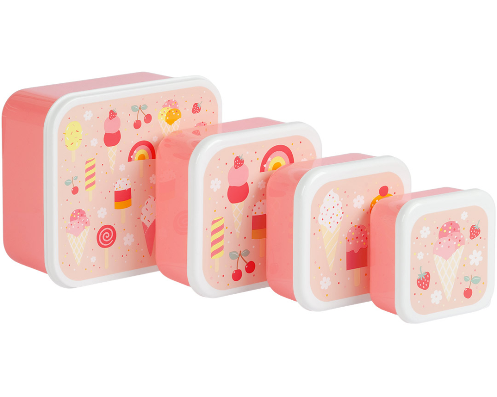 ALLC Lunch & snack box set SBSEIC61 Ice-cream