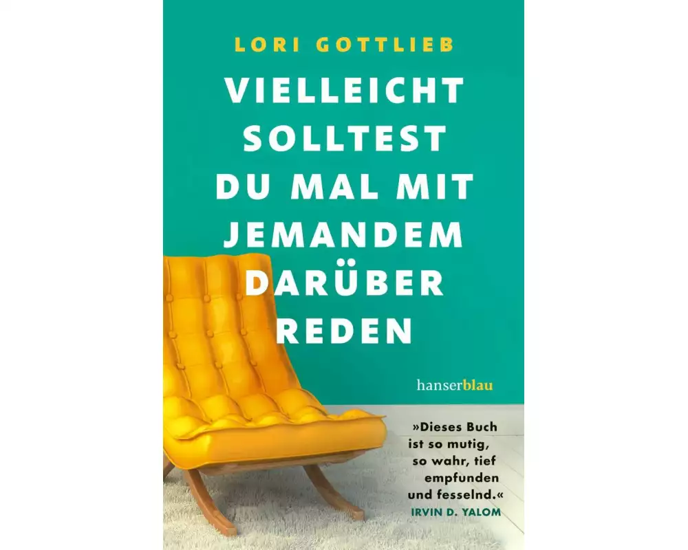 Vielleicht solltest du mal mit jemandem darüber reden