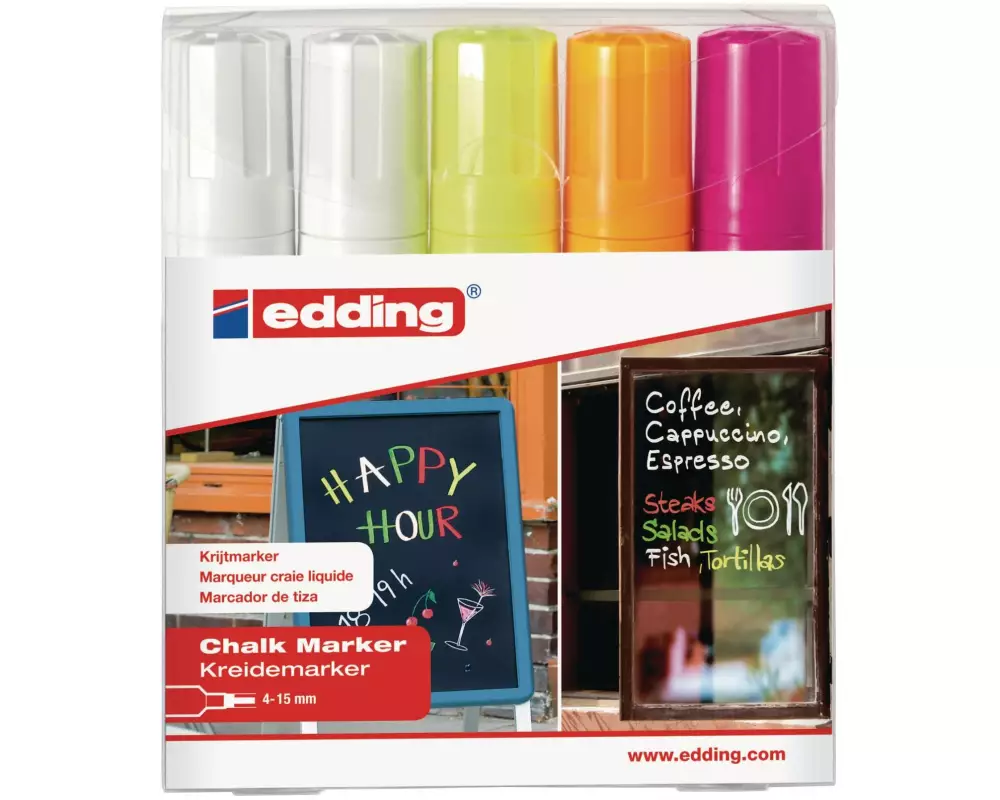 edding Kreidemarker 4090 5 Stück