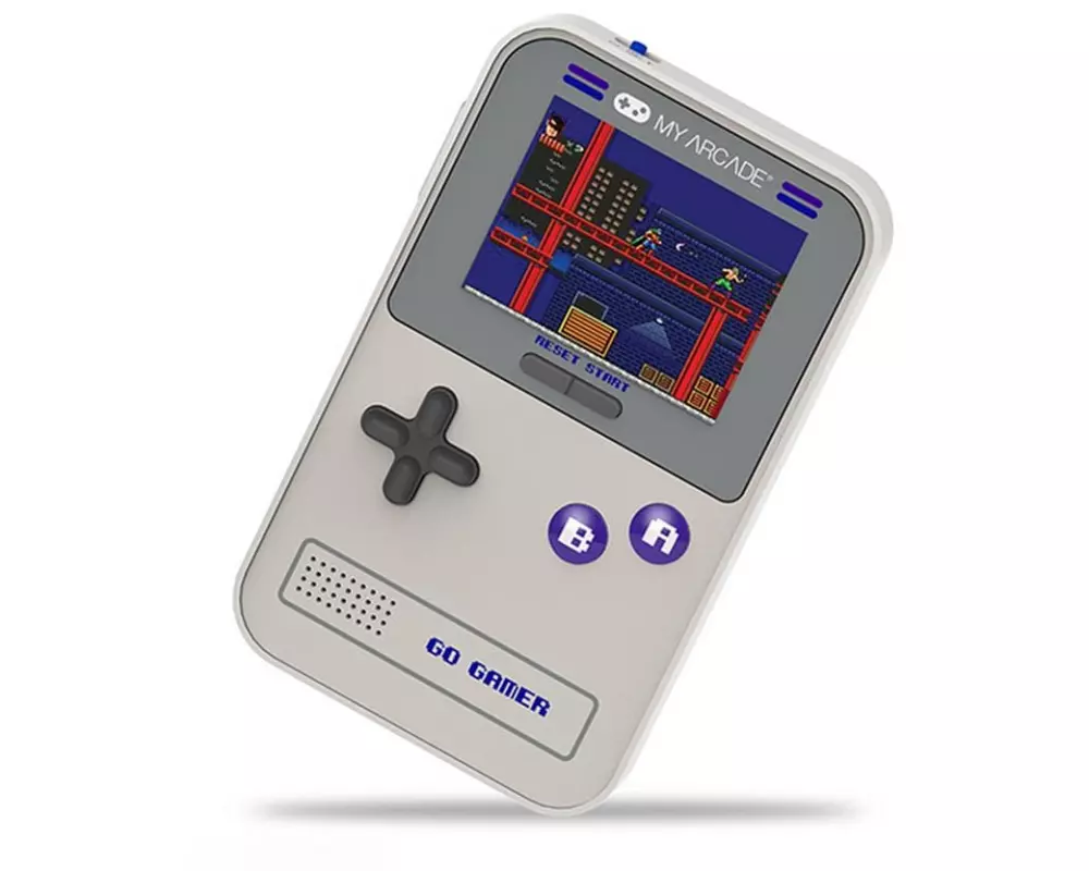 MyArcade Go Gamer Classic Grau Violett