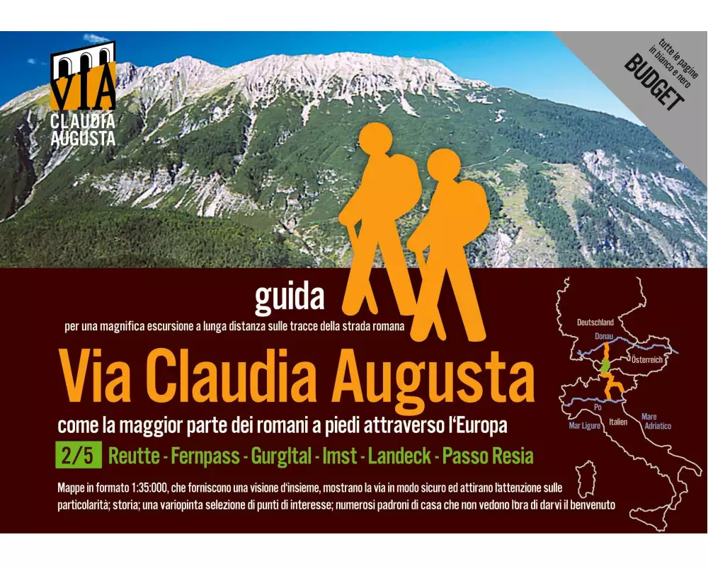 Trekking VIA CLAUDIA AUGUSTA 2/5 Tirolo Budget