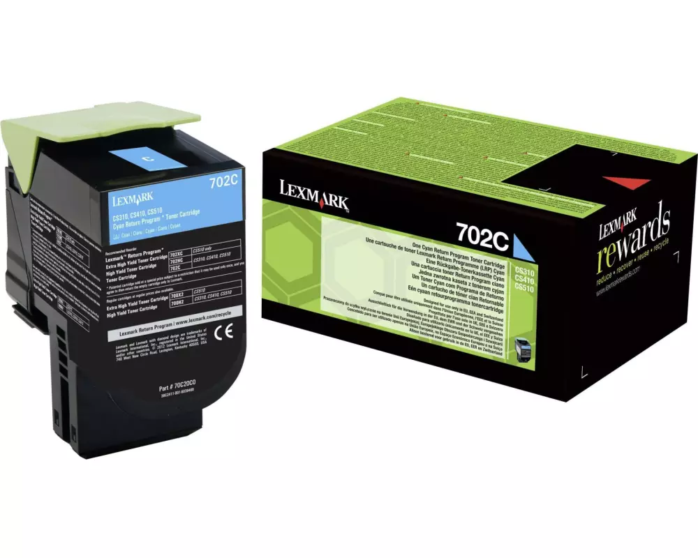 Lexmark Toner 70C20C0 Cyan